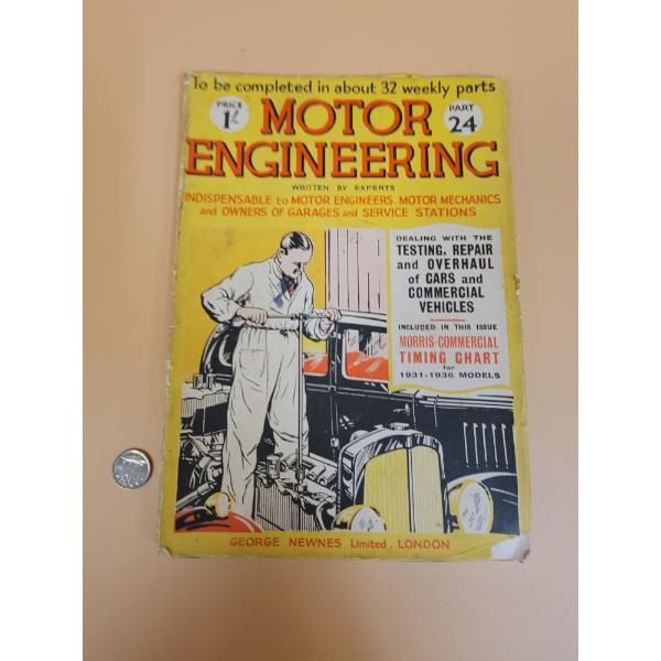 1930's Motor Engineering Magazine