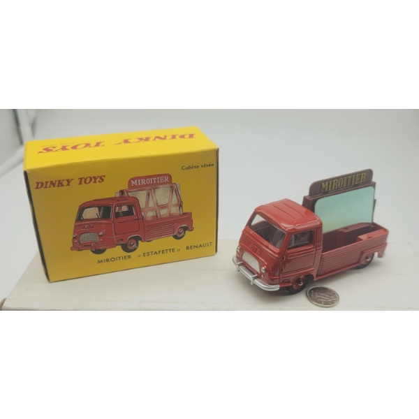 Dinky Toys Atlas RENAULT GLAZIERS VAN MIROITIER in Original Box