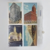 Image 1 : 4 Vintage USA Chicago Post Cards 