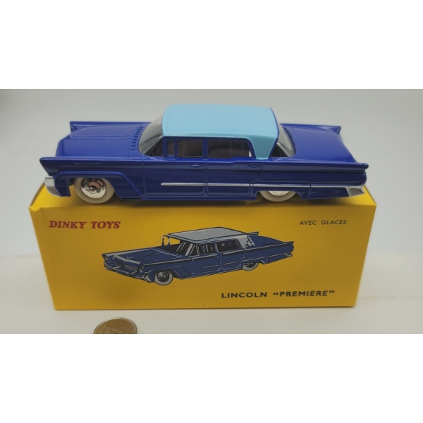 Dinky Toys Atlas LINCOLN PREMIERE with WINDOWS in Original Box