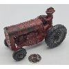 Image 2 : Vintage Arcade Toys Cast Aluminum Rubber Wheels Tractor nice shape