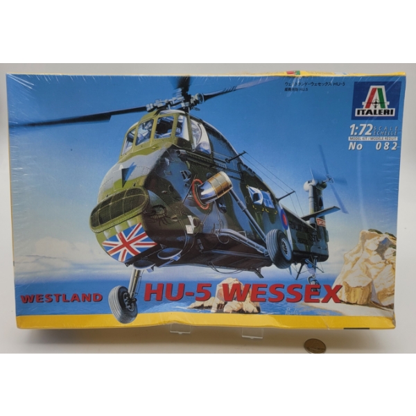 ITALERI Westland HU 5 Wessex Helicopter Model Kit Sealed 1/72 Scale