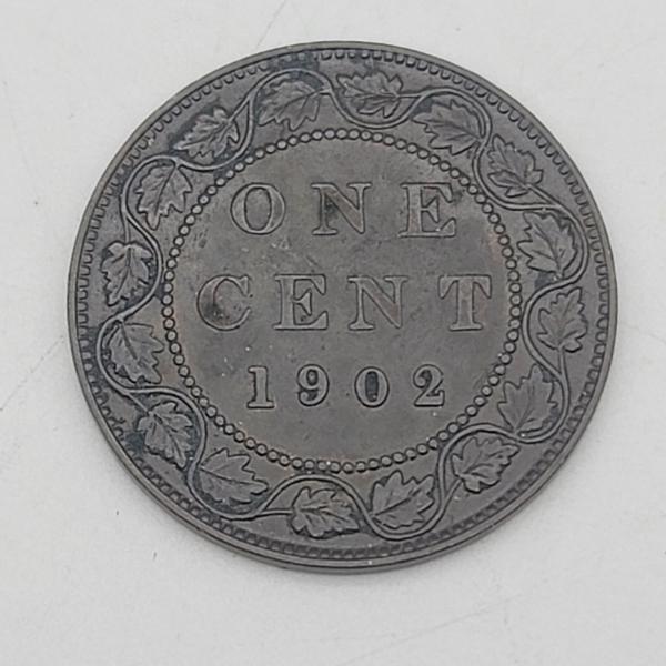 CANADA 1902 One Cent Coin