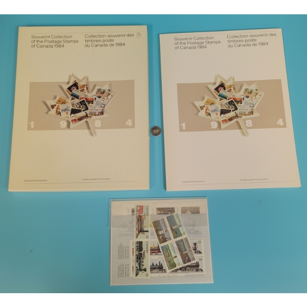 CANADA 1984 SOUVENIR STAMP COLLECTION COMPLETE SET