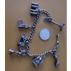 LONDON UK Charm Bracelet 7 Charms