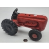 Image 1 : Red Cast Tractor with Rubber Wheels 