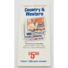 Image 2 : USA 29 Cent Country & Western 20 Stamps Unused Booklet