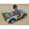 Image 4 : Tin Toy Battery Drive POLICE CAR Japan Made very clean
