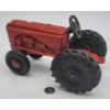 Image 2 : Red Cast Tractor with Rubber Wheels 