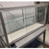 Image 2 : GLASS & ALUMINUM SHOW/DISPLAY CASE 48" L x 24.5" H x 13.5" W plus One Shelf more could be addded Ver