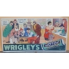 Image 1 : WRIGLEY'S JUICY FRUIT Metal Sign 11" x 21" Reproduction ???