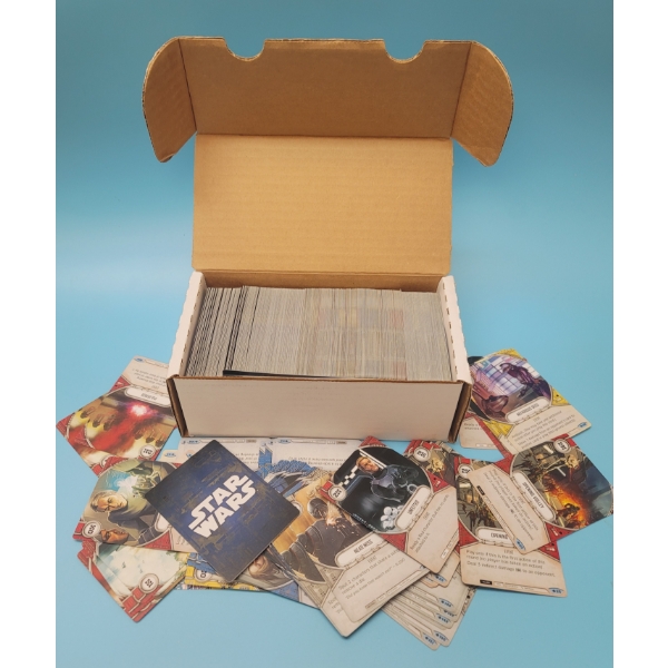 100's of STAR WARS TRADING CARDS