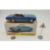Image 2 : Dinky Toys Atlas PEUGEOT CABRIOLET 504 with ROAD SIGN in Original Box