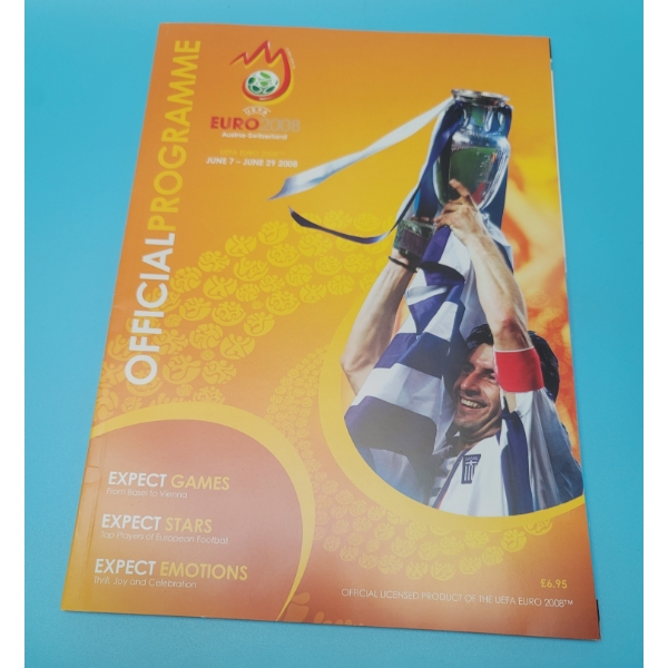 UEFA EURO 2008 OFFICIAL PROGRAM AUSTRIA & SWITZERLAND