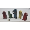 Image 2 : 4  Garage GAS PUMPS & 1 OIL CABINET great for display purposes