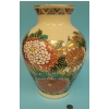 Image 1 : Japanese Cloisonné Enamel Chrysanthemum 10" Vase