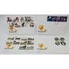 Image 1 : 4 PORTUGAL EURO 2004 Stamp Covers FIRST DAY of  ISSUES