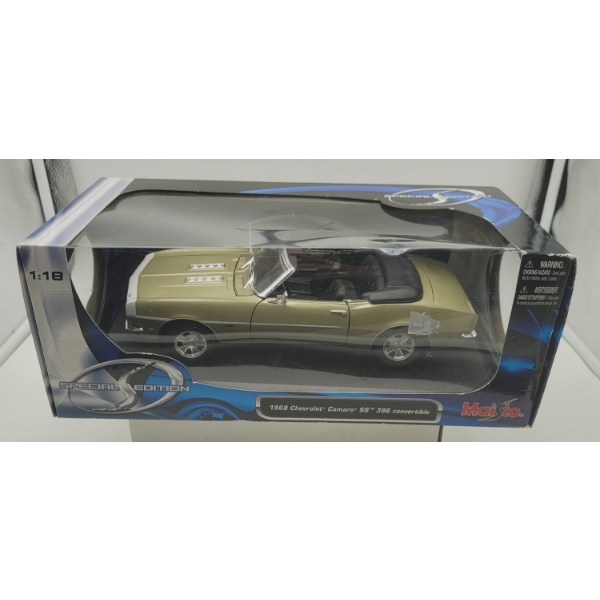 Maisto 1968 Chevrolet Camero SS 396 Convertible Complete in Original Box