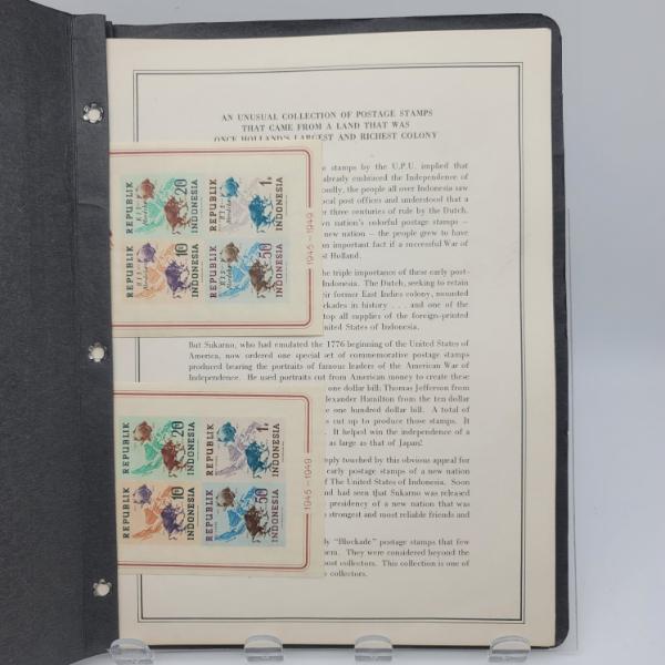 REPUBLIK INDONESIA Unused Stamp Collection in Album 1951 - 1967