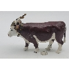 Image 3 : Vintage Heavy Hollow Cast Metal Ploughing Cow Figurine