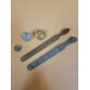 Image 1 : 2 Train Rail Depth Gauges & 2 Uniform Buttons
