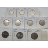 Image 1 : 10 US States 25 Cent Coins 1999 - 2000