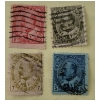Image 1 : 4 CANADA Very Early STAMPS  Used Vintage Postage 
