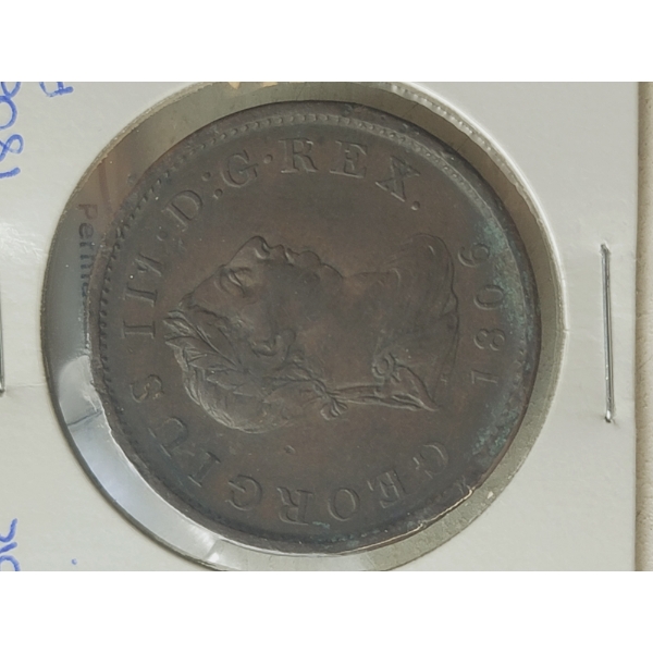 GB 1806 PENNY COIN 