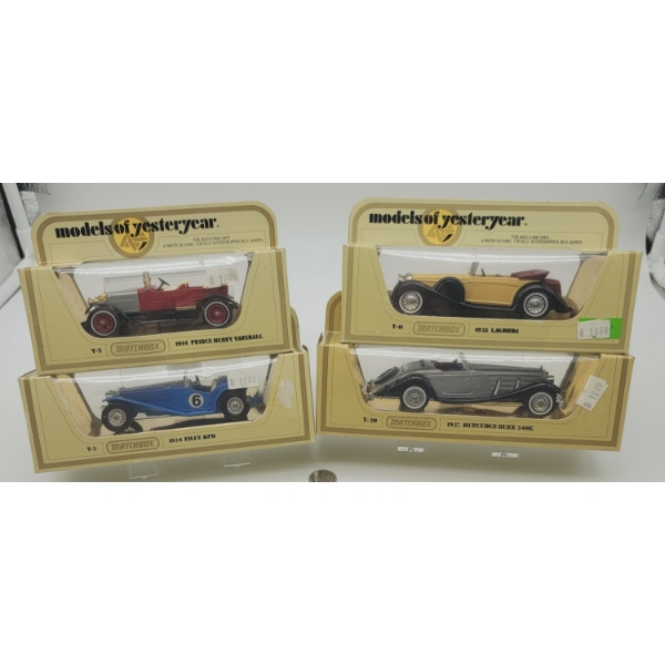 4 DIECAST VEHICLES in Original boxes