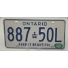 Image 1 : ONTARIO Keep it Beautiful LICENSE PLATE