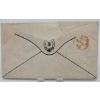 Image 2 : 2 Connected GB Penny Red Stamps on Envelope 1865