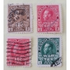 Image 1 : 4 CANADA STAMPS War Tax & 1TC Used Vintage Postage 