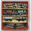 Image 1 : Hornby Trains O Gauge M1 Goods Set with 2 Clockwork Engines LMS & LNER
