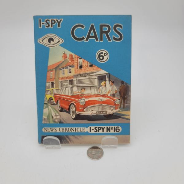 GB 1960 News Chronicle Cars I-Spy #16 Book 