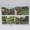 Image 1 : 4 Vintage CANADA Victoria Gardens Post Cards  