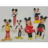 Image 1 : 6 VINTAGE MICKEY MOUSE DISNEY FIGURES