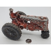 Image 1 : Vintage MM Cast Aluminum Rubber Wheels Narrow Crop Tractor 
