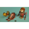 2 Animal Windup Tin Toys