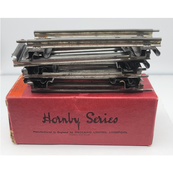Hornby O Gauge Straight Half Rails B 1/2 with Original Box
