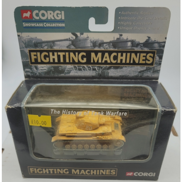 Corgi Toys GERMAN AFRIKA KORPS PANZER IV MEDIUM TANK Complete in Original Box