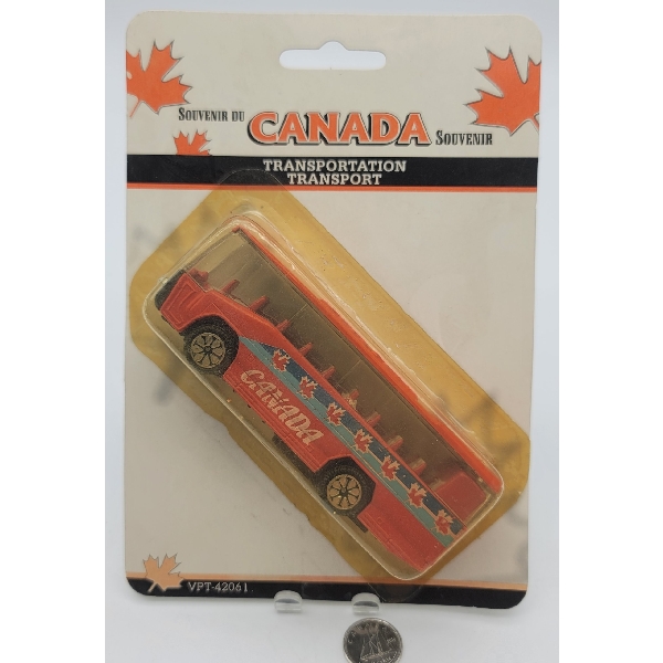 Souvenir of Canada Passenger Bus with Original Package