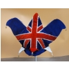 Image 1 : UNION JACK JESTER'S CROWN with Bells 
