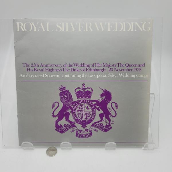 GB 1972 Silver Wedding Stamps in Official Booklet