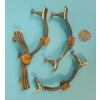 Image 1 : 4 Bakelite & Metal Drawer Pulls