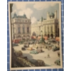 1940's LONDON PICCADILLY CIRCUS Picture on Card 24" x 19" 