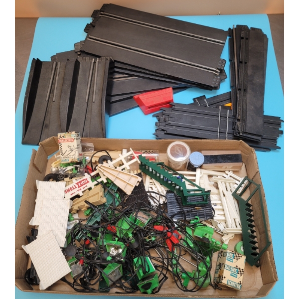 SLOT CAR TRACKS and PARTS all makes
