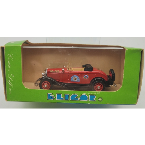ELIGOR  1932 FORD LA FIRE DEPT. FIRE CHIEF CAR in Original Box