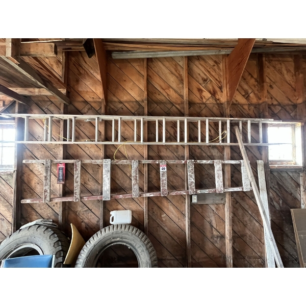 Extension Steel Ladder & Wood Ladder