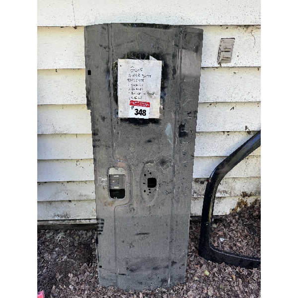 2015 Super Duty Tail Gate Shell Black, Built In Step