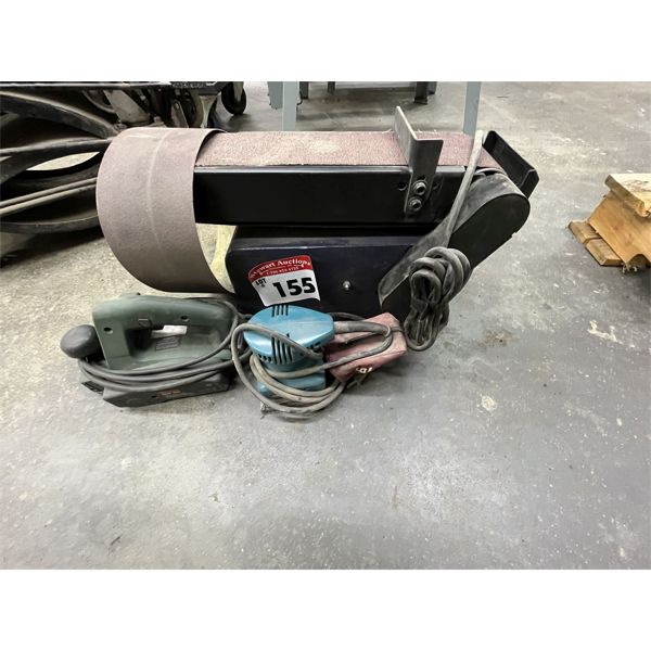 Belt Sander, Palm Sander, Planer